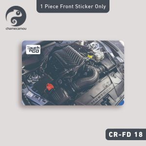 Sticker For Touch Go Card (Waterproof High Quality) TnG NFC eWallet Access Card Sticker Skin CR-FD - Sports Car Forrd