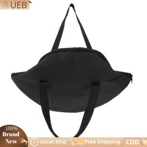 [Ueb Flagship Shop]Baking Pan Storage Bag with Handle Wear-Resistant Camping Frying Pan Bag Waterproof 47x38cm Outdoor BBQ Tool for Kitchen