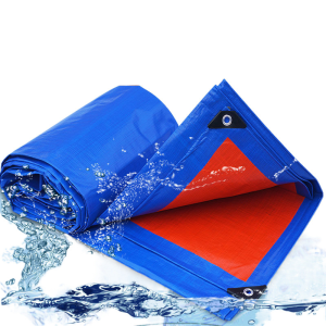 หนากันฝน Tarps กลางแจ้งกันน้ำป้องกันแสงแดดฉนวนกันความร้อน Sun Shade Cloth รถบรรทุกผ้าใบกันน้ำผ้าพลาสติก