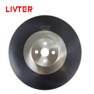 LIVTER Circular Saw Blade HSS Saw Blade TICN Coating Cold Saw Blade for Cutting Stainless Steel and bar