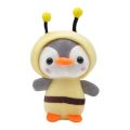 【ZNBY】Cute Móc Khóa Chim Cánh Cụt Búp Bê Nhồi Bông Anime Cá Mập Ếch Bíp. 