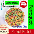 Perroquet Parrot Pellet Feed Repack Fruits Vegetable Mix Macaw African Grey Amazon Conure Ringneck Electus All Parrot Complete Diet. 