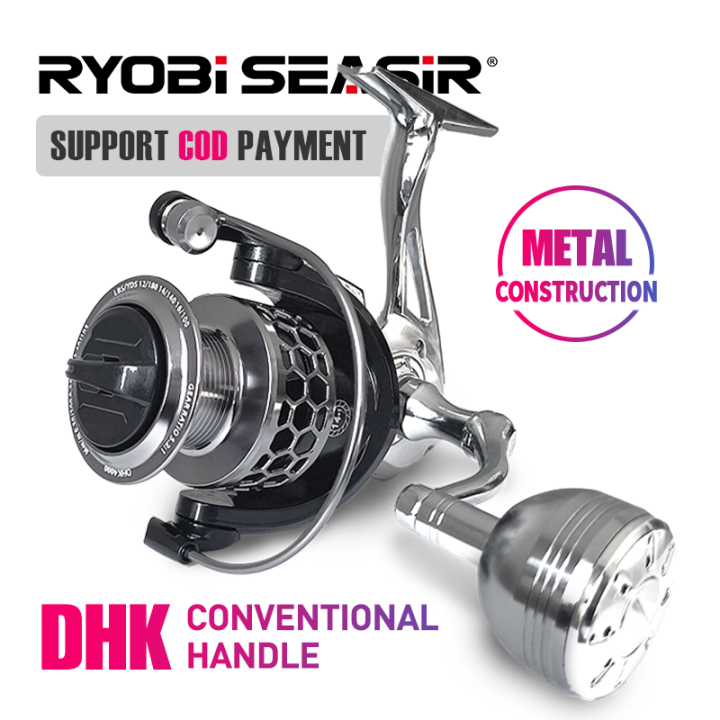 RyobiSeasir DHK Fishing Reel CNC Bearings Imported from Japan