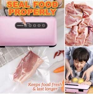 **BEST SELLING** FREE 5pcs Vacuum bag Mesin Pembungkusan Beg Plastik Pengedap Vakum Automatik Pam Makanan  Automatic Vacuum Seal Food Pump Plastic Bag Packing Packaging Machine  真空封口机