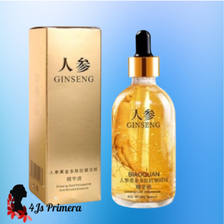 Biaoquan Ginseng Gold Polypeptide Anti Wrinkle Serum Essence Ginseng