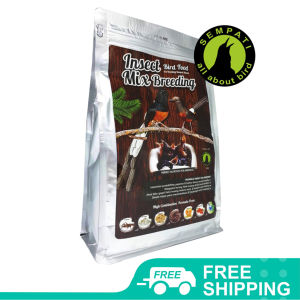 SEMPATI Insect Mix Bird Food Sempati 250Gr Pakan Pur Voer Burung Murai Kacer  INSECTMIX250