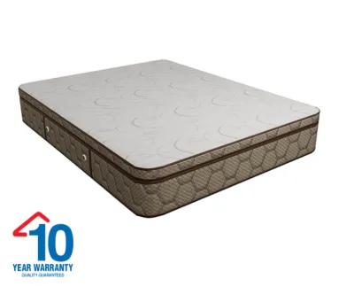 [Non-Vacuum] Mandaue Foam Gala Chiropractic Mattress - Orthopedic Bonnel Spring - 10-Year Anti-Sagging Warranty