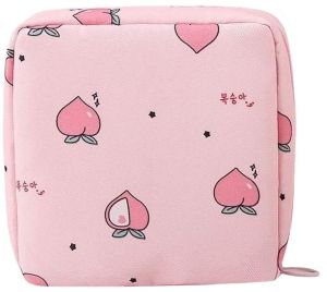 Sanitary Pads Napkin Storage Bag Large Capacity Portable Case Pouch Girl Student Cosmetic Accessory Beg Tuala Haid 卫生棉袋子