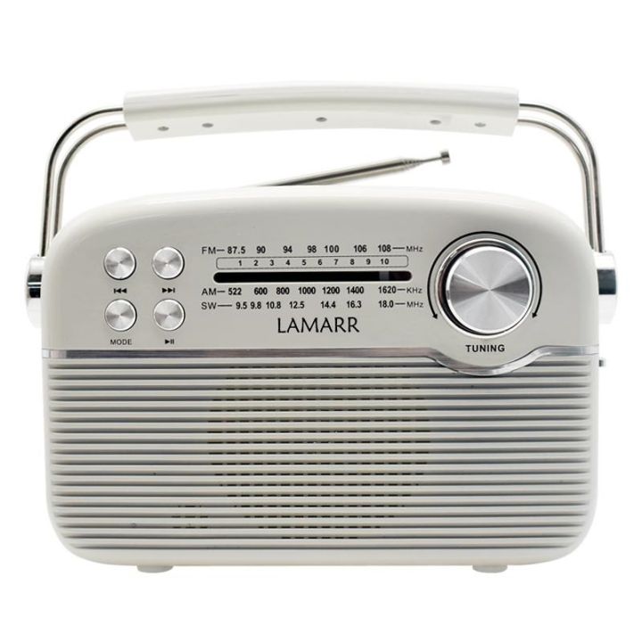 Portable Radio AM FM, Vintage Retro Radio with Built in Speakers, Best ...