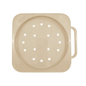 Moveable Rolling Storage Tray with Wheels Gas Tank Swivel Bracket Plastic Base Basin Holder