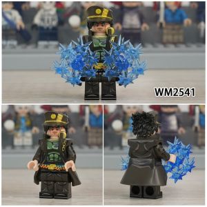 JOJO Anime Enrico Pucci Jolyne Cujoh Kujo Jotaro Emporio Alnino Narciso Anasui Building Blocks Toys