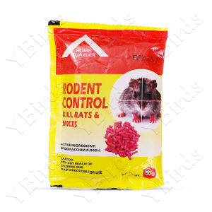 Rat Killer Poison Food 50G/Pack Rat & Mice Killing Bait Pellet Lason sa Daga sa Bahay Plant Extracts Harmless to People & Pets 10KM without Rat & Mice 200X Stronger Than a Cat