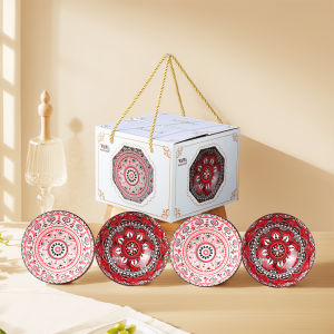 [SNI] HOMESTUFF Set Bohemian Style / Set Mangkok dan Piring / Set Peralatan Makan Keramik / Hampers Set / Hadiah Peralatan Makan / Hampers Hadiah / Kotak Kado