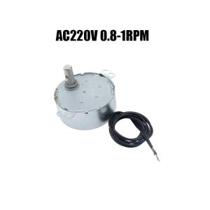 TYC-50 AC Synchronous Gear Motor 200-240V 4W 0.8-3RPM Cw/Ccw Permanent Magnetic Motor for Electric Fan Handicrafts