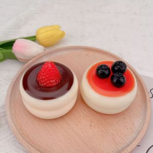 YUDESHUI Mô phỏng soufflé fiddy Đồ chơi bóp Giảm áp lực Giải nén Đồ chơi ngón tay Mềm Dụng cụ phun kem Đồ chơi hồi phục chậm Quà Tặng