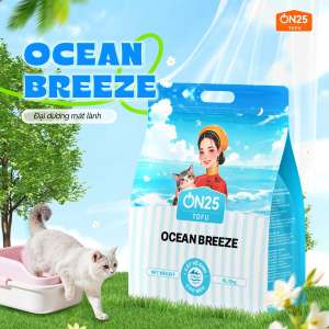Cát đậu nành hương nước hoa - Cát vệ sinh cho mèo ON25 TOFU dành cho mèo - T3PETS SHOP