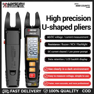 ANENG PN129 Intelligent Digital Clamp Meter 4000 Counts AC/DC Voltage Current Protable Multimeter Capacitance Resistance T
