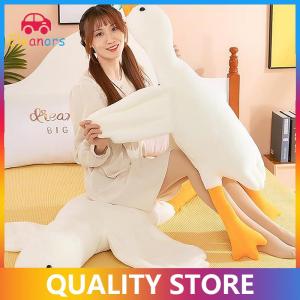 [Eleanor] Cute Big White Goose Plush Toy Kawaii Huge Duck Sleep Pillow Cushion Soft Stuffed Animal Doll Birthday Gift For Kids