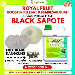 Pupuk Topfarm / Pupuk Black Sapote Terbaik / Pupuk Khusus Tanaman Black Sapote / Pupuk Booster Black Sapote / Pupuk Booster Tanaman Black Sapote / Pupuk Pelebat Buah Black Sapote