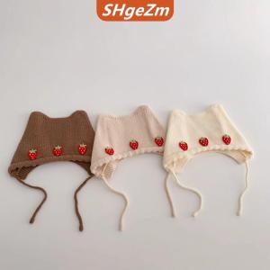 [COD] SHgeZm Mùa Thu Mùa Đông Bé Mũ Dễ Thương Người Đàn Ông Phụ Nữ Của Đan Len Mũ Công Chúa Mũ Thoáng Khí Cho Trẻ Sơ Sinh Và Trẻ Mới Biết Đi