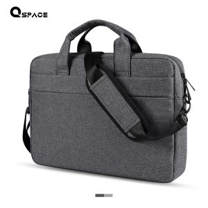 QSPACE กระเป๋าโน๊ตบุ๊ค กระเป๋าMacbook Air Pro กระเป๋าแล็ปท็อป กระเป๋าสะพายข้าง มีหูหิ้ว เคสแล็ปท็อป กระเป๋าคอมพิวเตอร์ Laptop Handbag