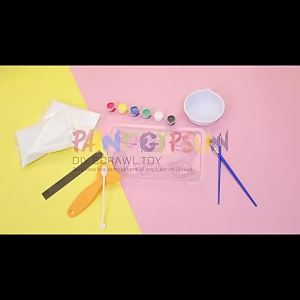 Childrens Toy Stone Painting Set Childrens Handmade diy Painting plaster dolls doodling painting drawing on stones