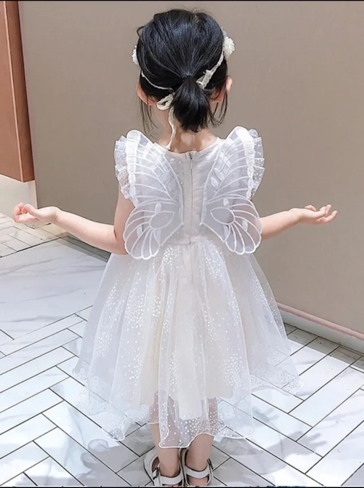 Bộ váy cánh bướm thiên thần cho bé | Shopee Việt Nam