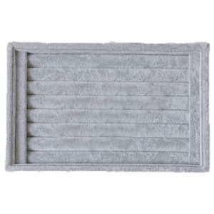 XINSU38 Display Tray Holder Rings Trays Rectangle Finger Rings Earings Trays Velvet For Women Rings Displays Case Korean Gift Box Jewelry Packaging Storage Jewelry Show Box