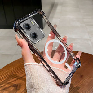 เคสกันกระแทกสำหรับ Vivo Y15A Y15S Y10 เคสศัพท์ 2025 ดีไซน์แม่เหล็กใหม่ เคสสวยงาม SZ15