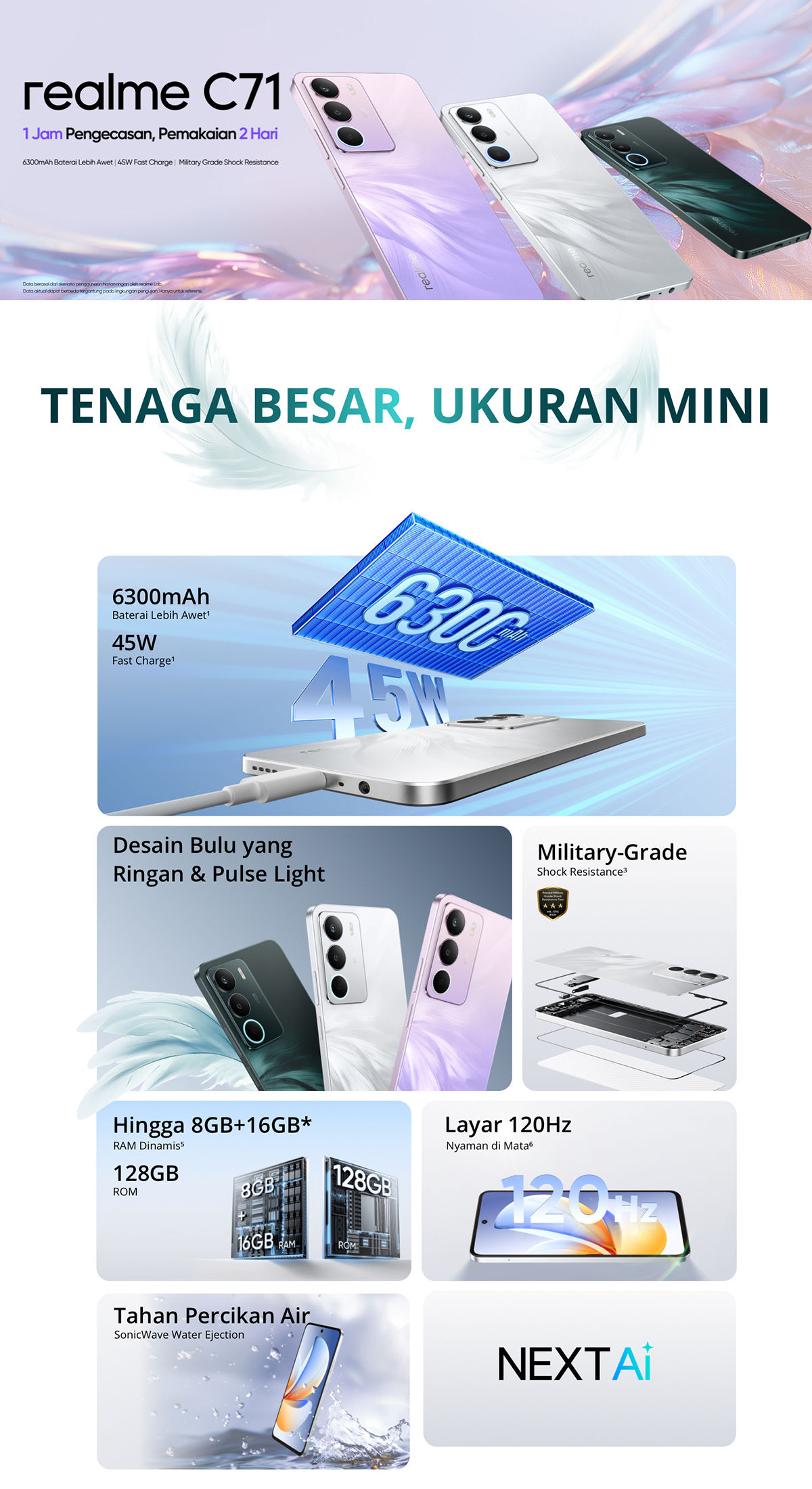 harga hp realme c71 spesifikasi