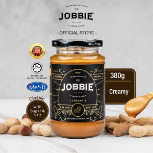 JOBBIE Creamy Classic Peanut Butter (380g)
