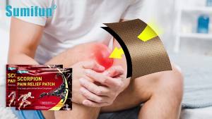 Sumifun 8 Piece / Bag   Scorpion Venom King Bone-Penetrating Patch   Neck Shoulder Waist and Leg Care Ointment External Use Patch  K06301