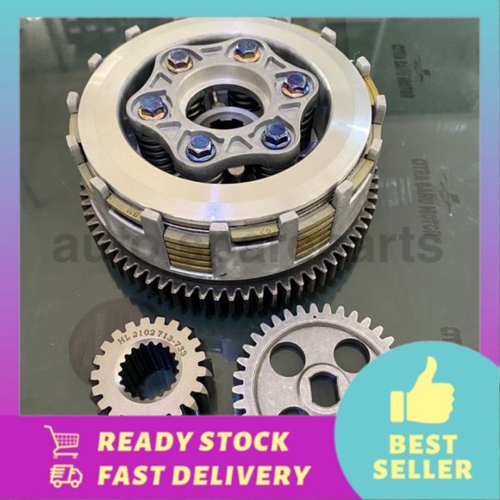 Drafgear gear set house rumah kampas kopling viar persamaan megapro