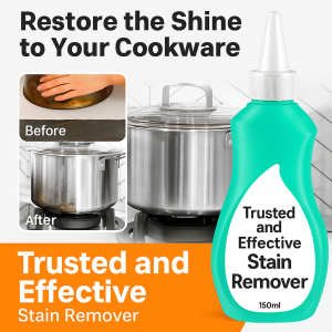 【Buy 3 Get 1 Free】Pot Bottom Black Scale Cleaner Strong Decontamination Pot Bottom Washing Gel to Remove Pot Bottom Stainless Steel Black Burnt Descaling Artifact清洁黑垢利器