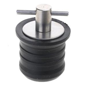 T-Handle Drain Plug Twist-Turn Marine Boats Drain Plugs Rubber Plugs with Brass Handle Boats Marine Accessories