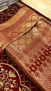 LEPUS HALUS MOTIF MAMPAN COCOK DIPAKAI PESTA  TENUN TANGAN