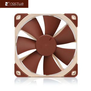 Noctua NF-F12 Smart Fan 120mm CPU Cooling Fan Heptaperf Impeller Stepped Air Inlet Design Integrated Shockproof
