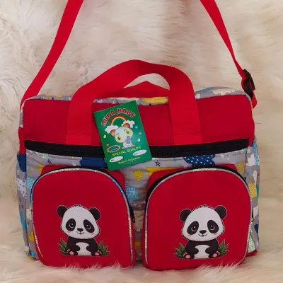 Tas Bayi Besar Dobel Saku Motif Karakter