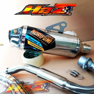 KNALPOT CRF KLX DTRACKER WR155 NORIFUMI ROCKET COMPETITION CARBON