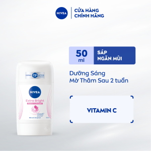 Sáp Khử Mùi NIVEA Dành Cho Nữ 50g - Dưỡng Sáng/ Mờ Thâm - Ngăn Mùi Đến 72H