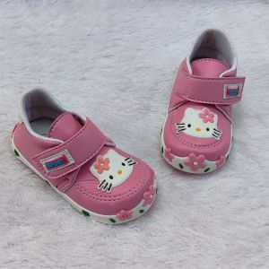 Sepatu Anak Perempuan Slip On  New Hello Kitty Usia 8bulan-3tahun Bunyi Cit Cit