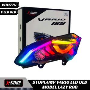 STOPLAMP VARIO LED OLD 3 In 1 MODEL LAZY RGB MODE MANUAL TOMBOL SEIN RUNNING PNP SOCKET 2015 - 2017