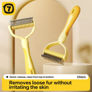 Pet Detangling Brush Dog Cat Deshedding Comb Removes Loose Fur And Tangled Hair Pet Grooming Supplies