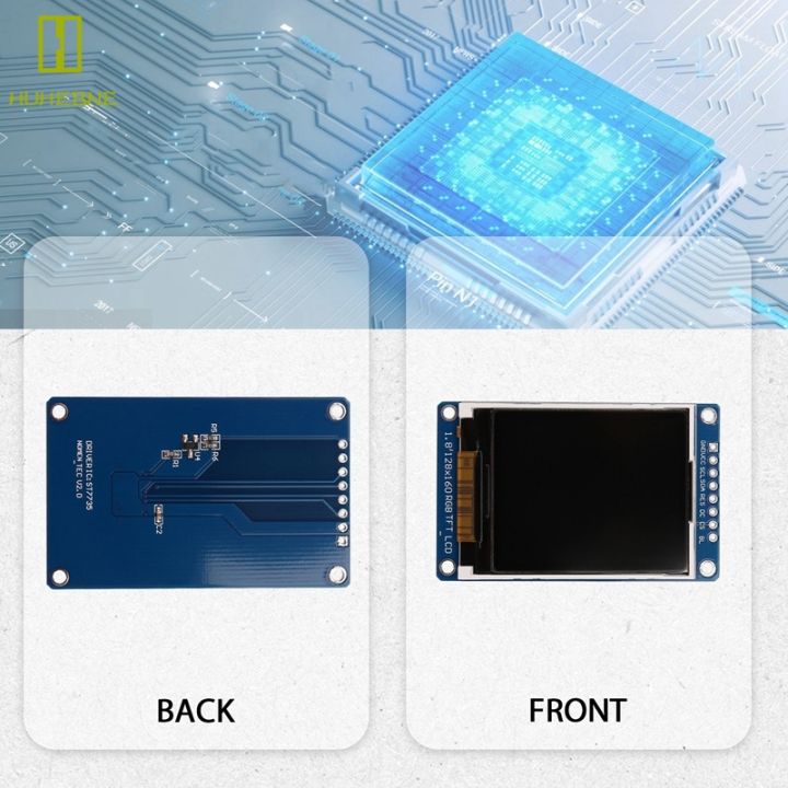 Small Display Module 1 Color 1.8 Inch LCD Display Module Full Color 128x160 RGB SPI TFT LCD Display ...