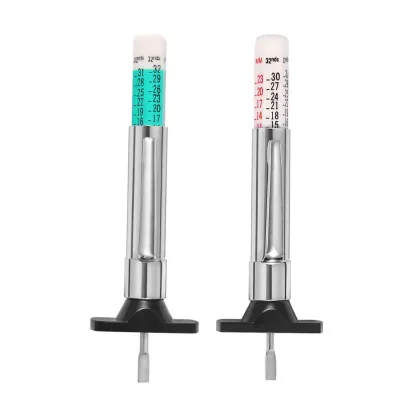 ⭐️ [SG SELLER] ⭐️ Depth Color Car Tire Tool Measures Gauge Motors Tester Imperial Gage Tyre Tread