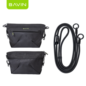 BAVIN BE19 Multi-Functional Hanging Grid Durable Thick Nylon Fabric Storage Bag w/ 120cm Smooth Zipper / Splash Proof