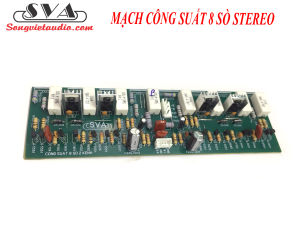 MẠCH CÔNG SUẤT 8 SÒ STEREO (2 KÊNH) - 1 MẠCH