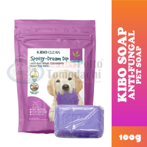 Kibo Clean Anti-Bacterial Cleansing Dog Soap 100g (Spongy-Dream Dip) Pet Care Products