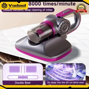 85000Pa Handheld Vacuum Cleaner with UVC Light Cordless Dust Mite Removal Portable Mopping Machine for Mattresses Sofas Clean