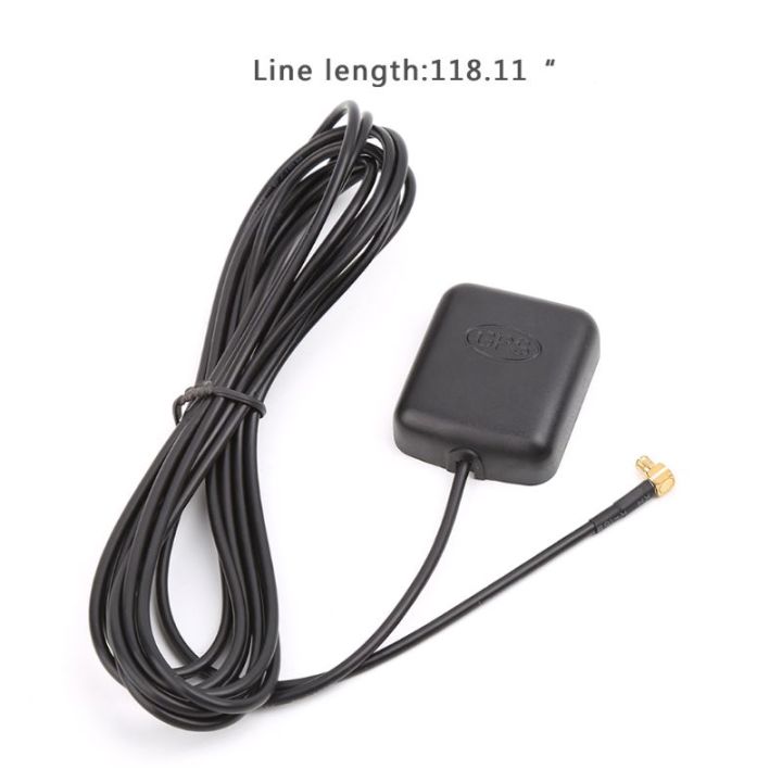 Car GPS Antenna Receiver With 3.5mm MCX Right Angle Connector Navigator ...